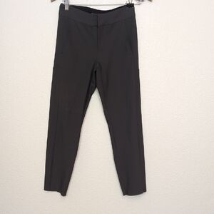 Athleta Black Tailored Trousers Women's Size 6